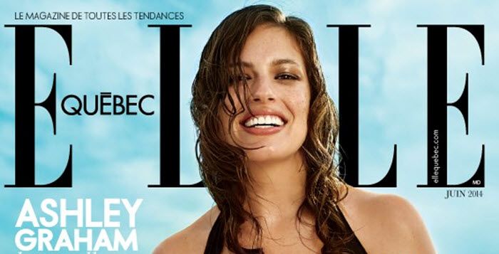 Ashley Graham pour ELLE