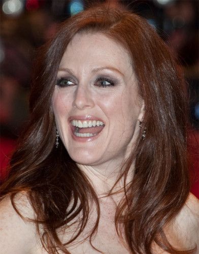 L'actrice Julianne Moore sur le tapis rouge