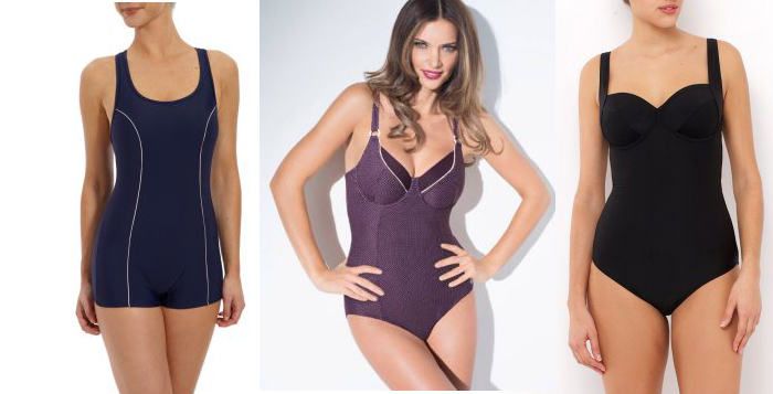 trois maillots de bain grande taille pour la piscine