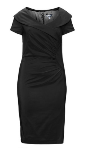 une robe grande taille noire