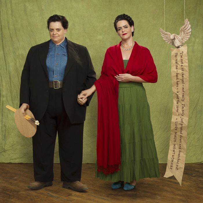 Beth est Frida Kahlo et Diego Rivera (Source photo : blakemorrow.ca)