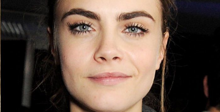 le mannequin cara delevingne et les tendances maquillage rentrée 2015