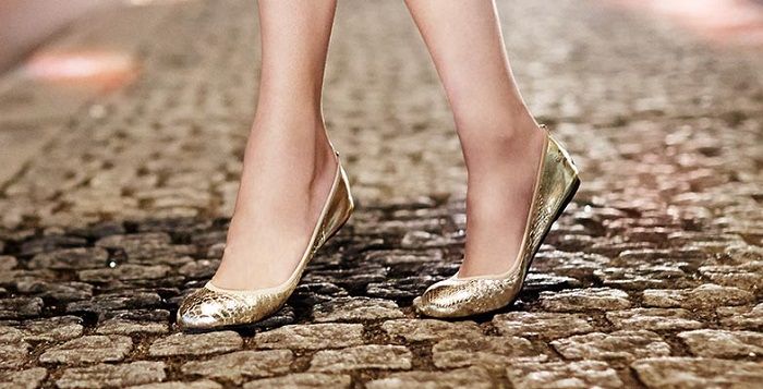 ballerine pied large