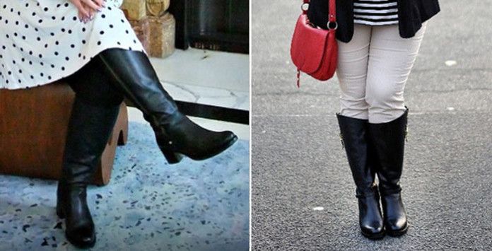 bottes mollets extra larges