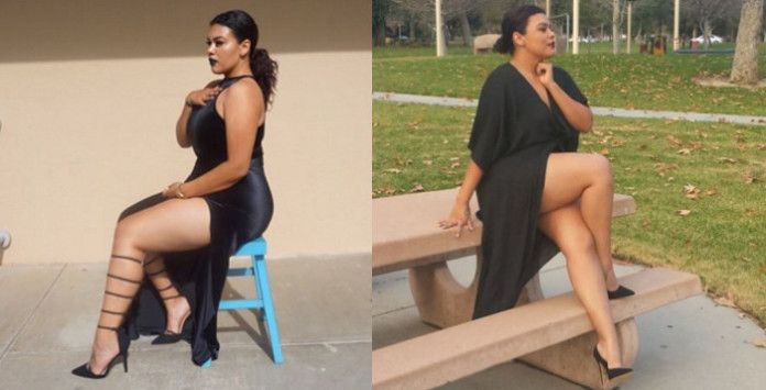 Porter la robe fendue quand on a des jambes rondes