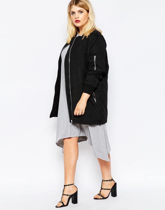 un blouson oversize