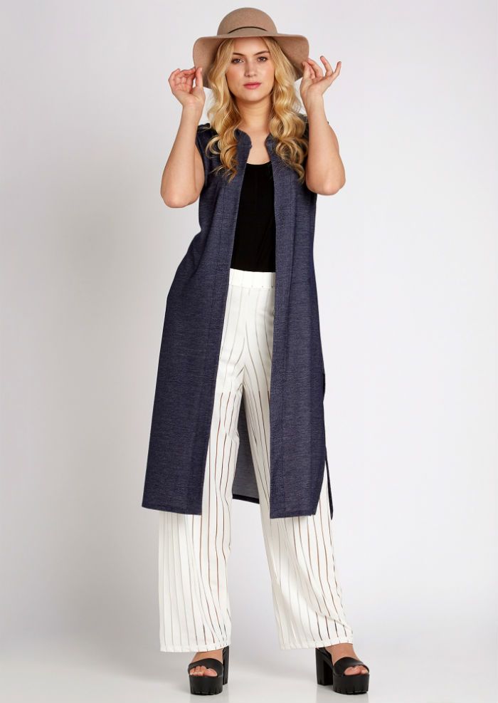 robe veste sans manche