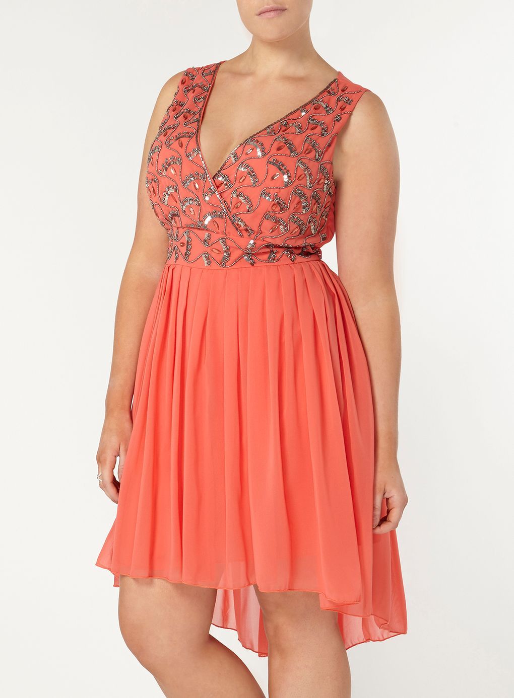 robe grande taille chic