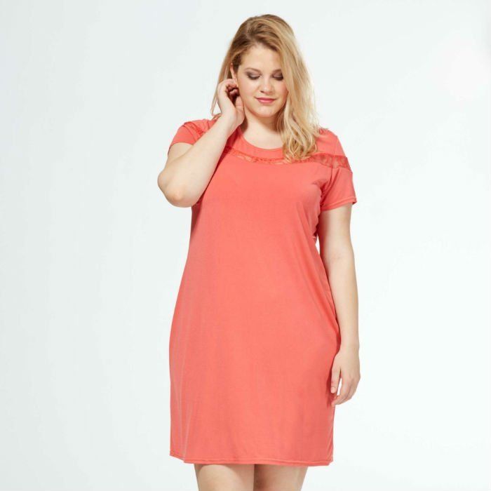Robe T-shirt grande taille : le ...