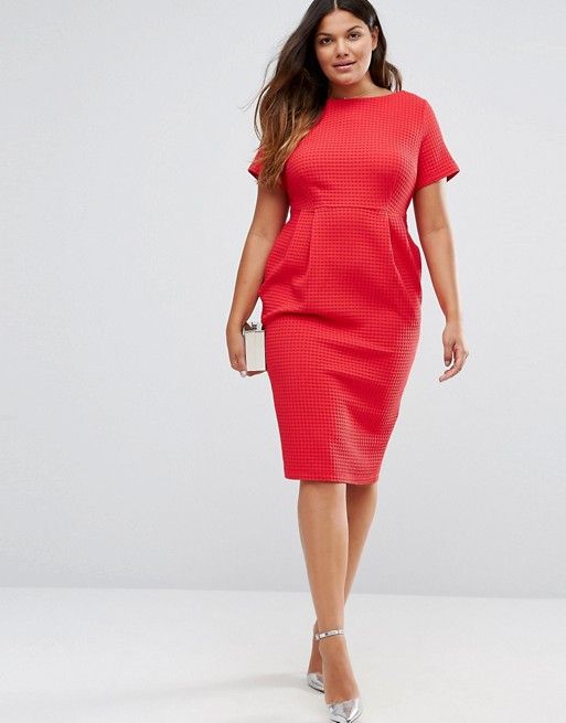 robe rouge grande taille