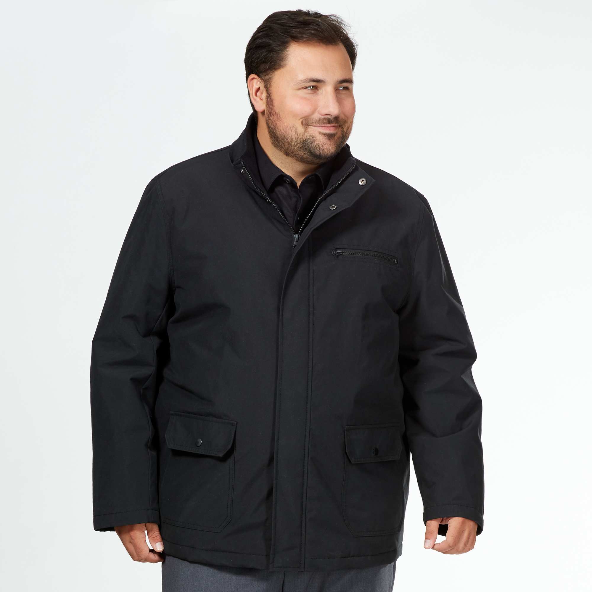 manteau hiver homme taille forte