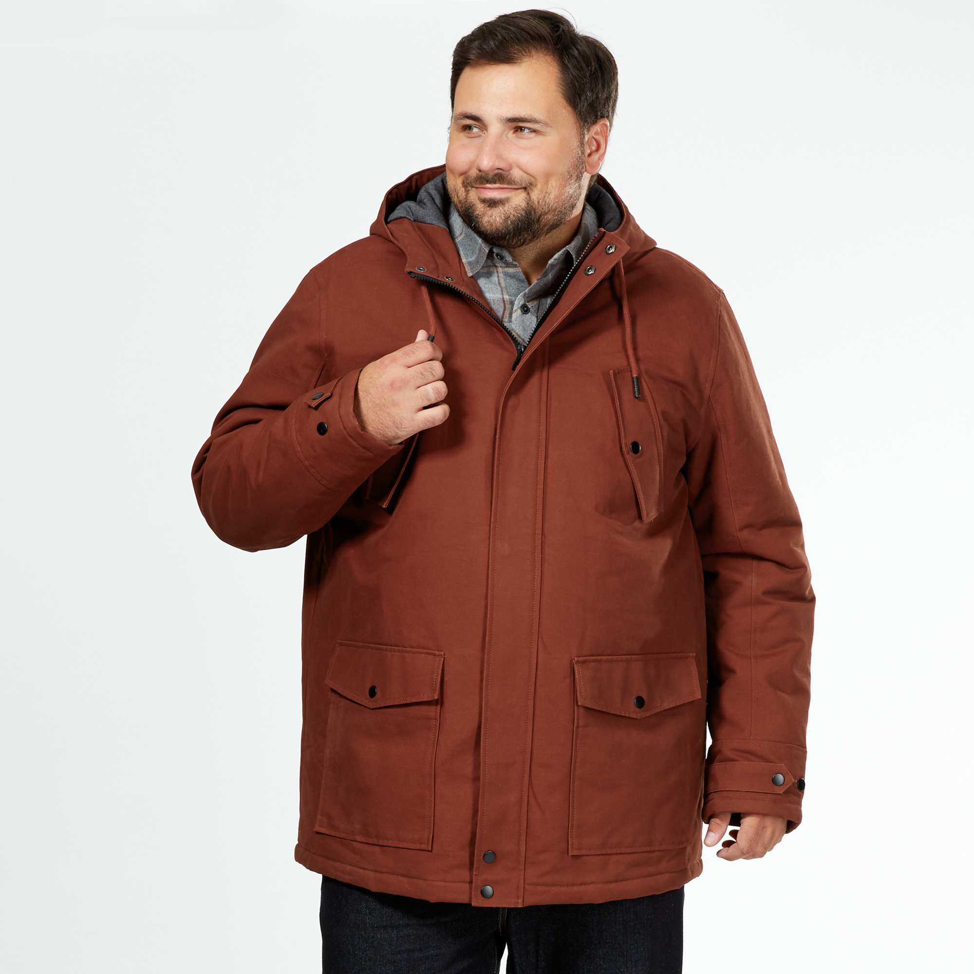 parka grande taille homme