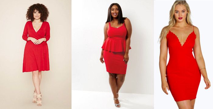 10 Robes Grande Taille Rouges Pour Jouer Les Rondes Sexy