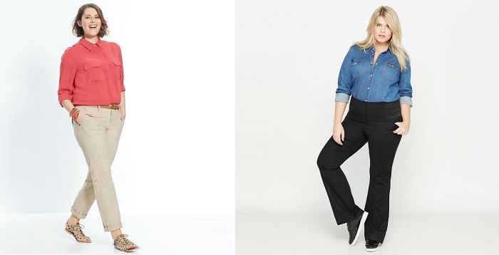 pantalon femme forte