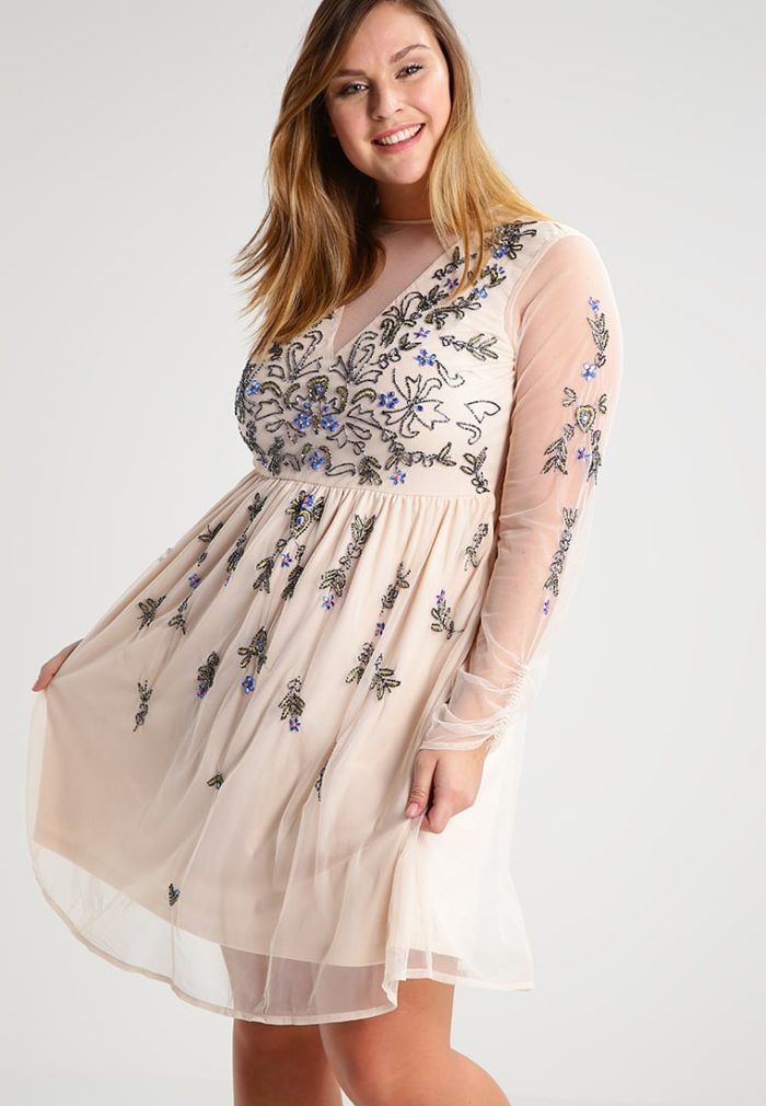 robe cocktail grande taille mariage