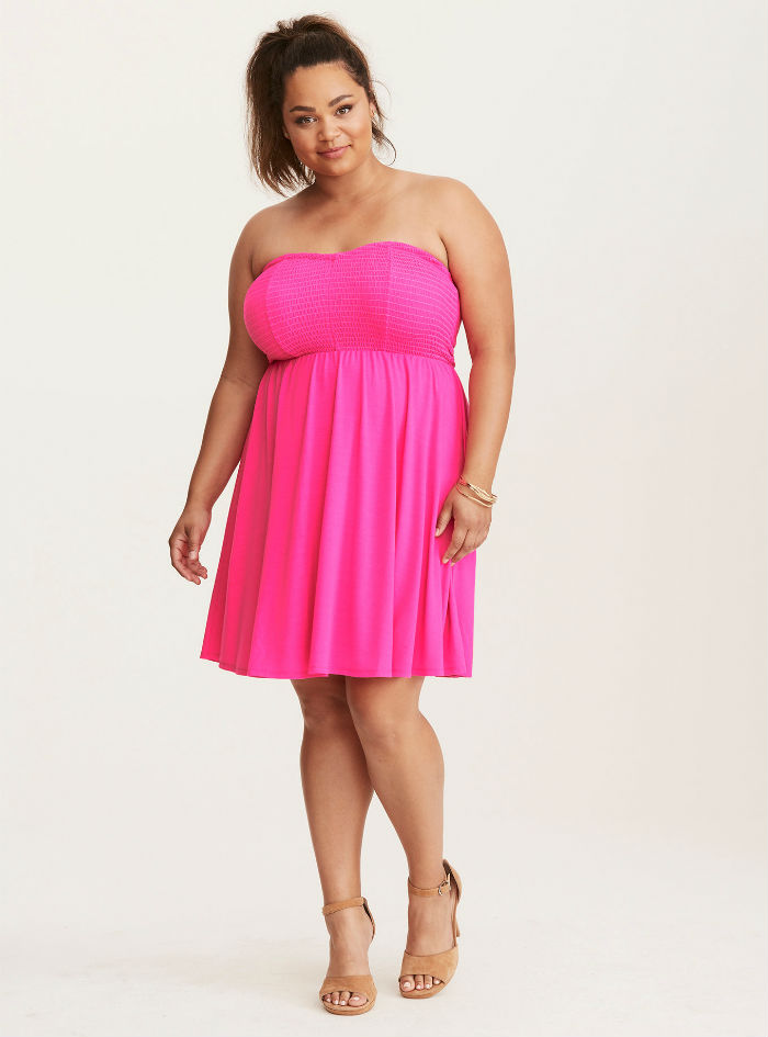 robe bustier femme