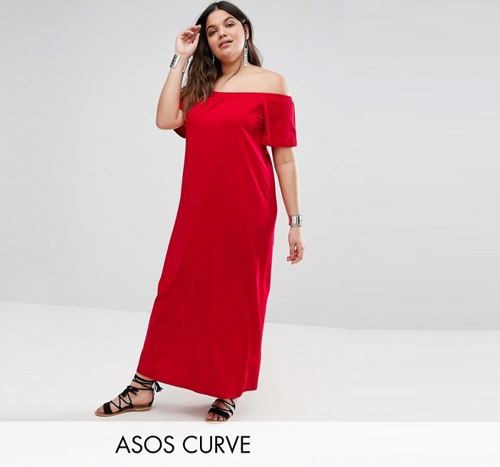 robe rouge longue grande taille