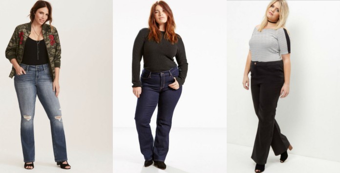 jean taille haute femme bootcut