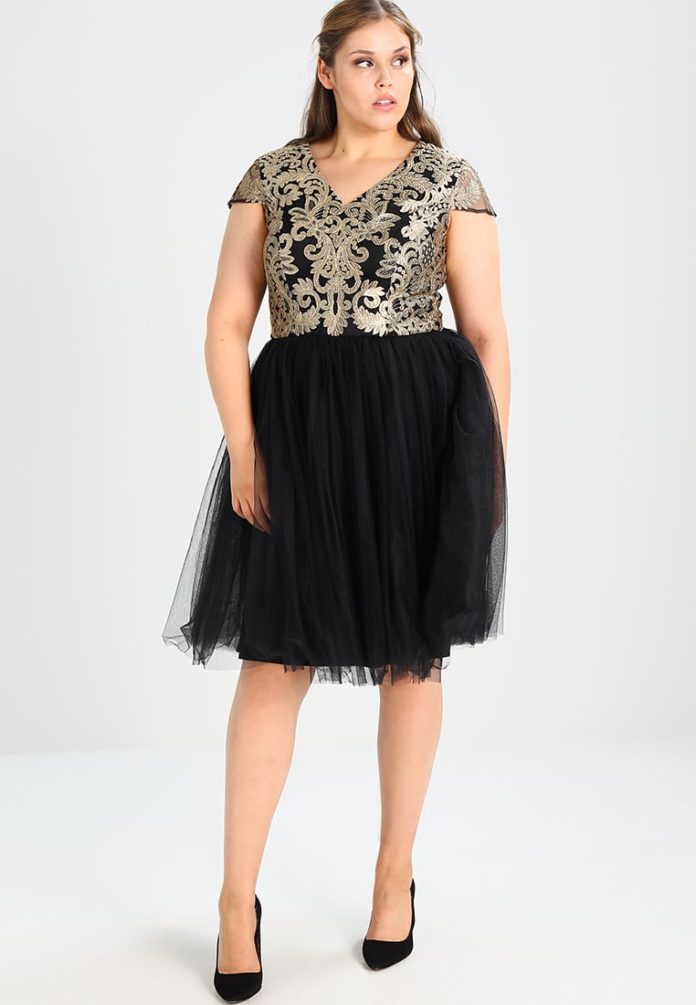 robe grande taille noel