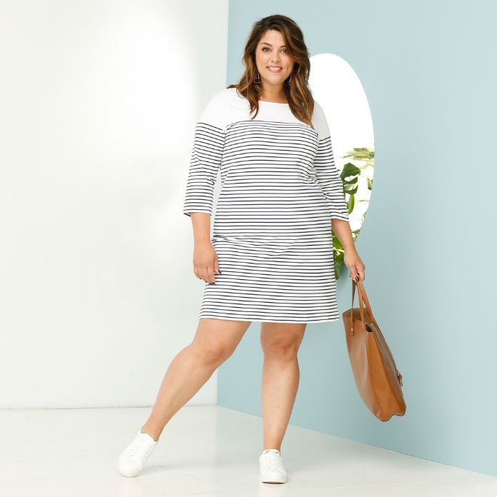 robe pull grande taille femme