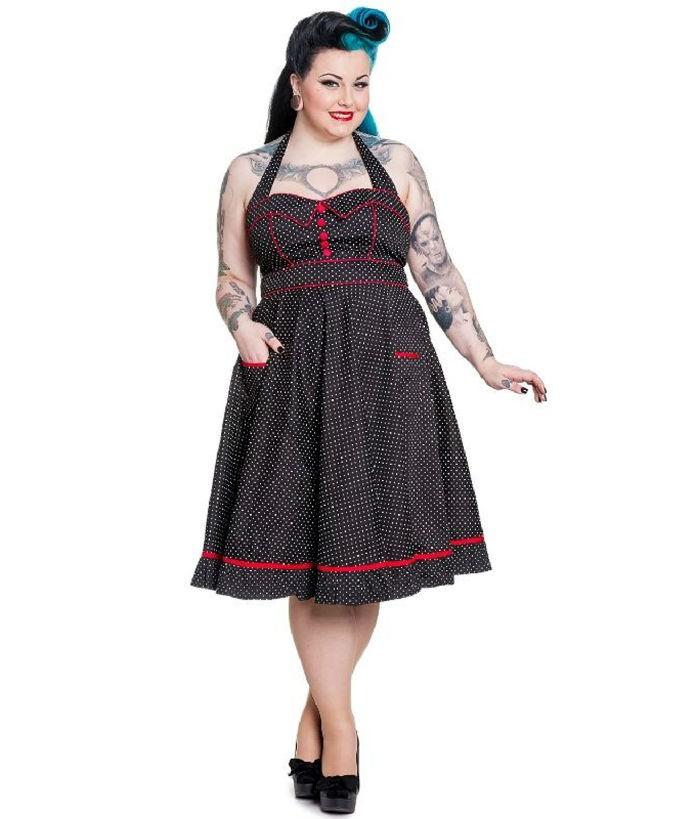 robe retro grande taille