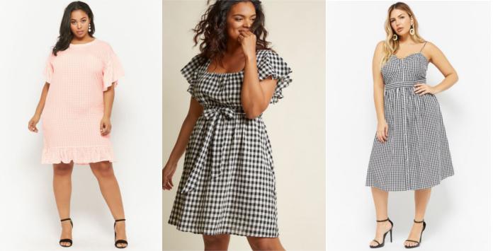 10 vêtements à imprimé vichy grande taille pour le printemps 2018