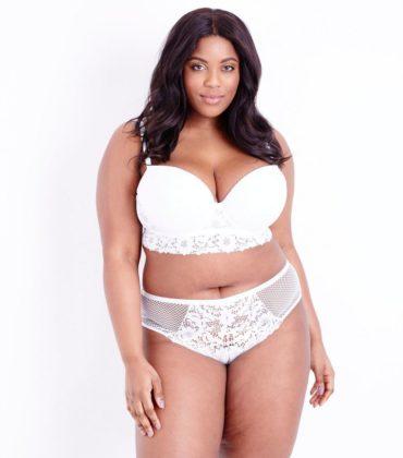 Robe Lingerie Jamais Vu - Taille M - Gris - Style Moulant Et Sensuel