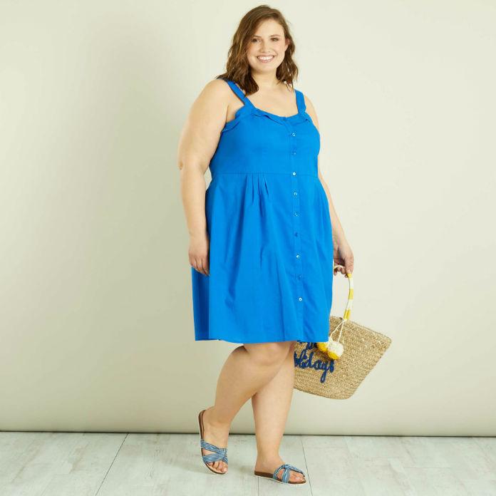 Robe a bretelle grande taille Clearance