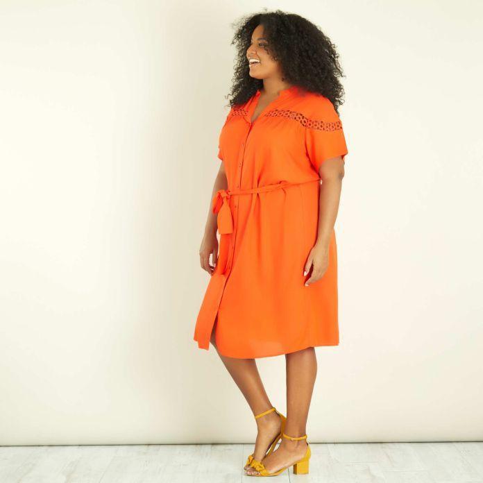 robe corail grande taille