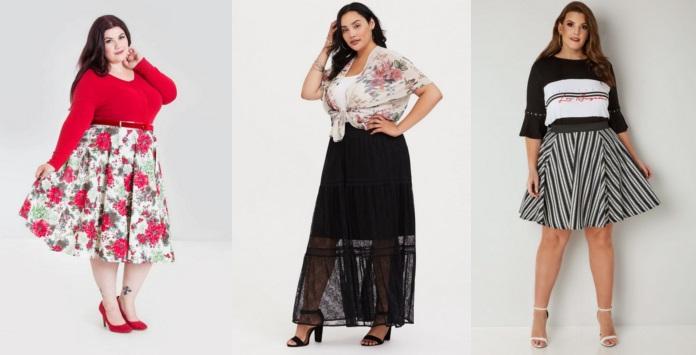 jupe grande taille