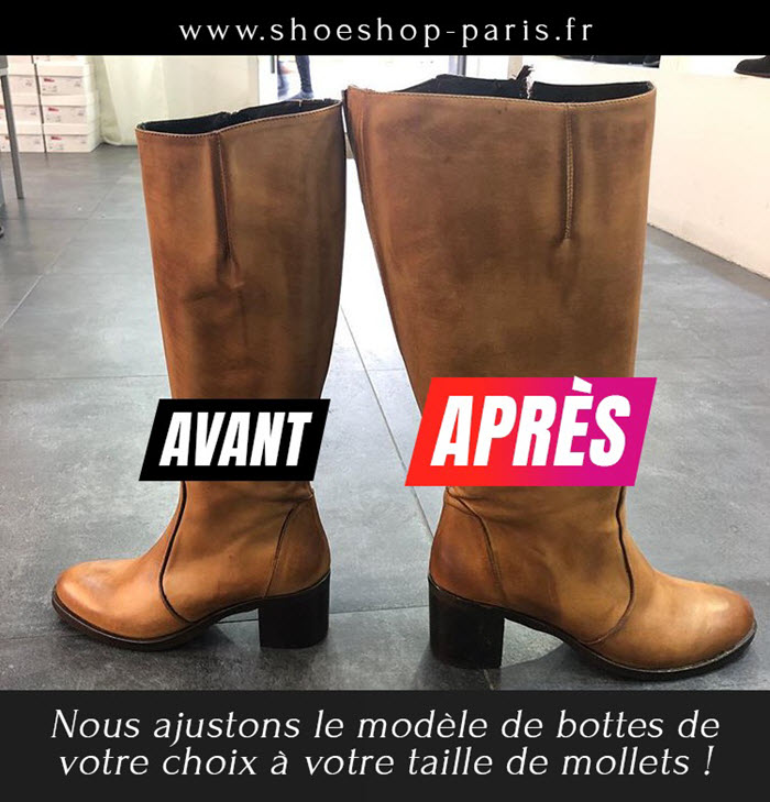 bottes grande largeur mollet