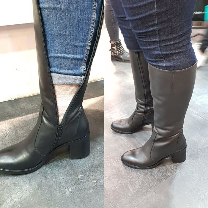 bottes femmes mollets fins