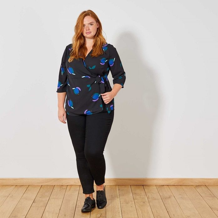 top grande taille chic