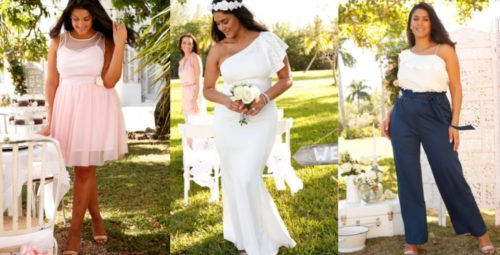 Tenues de mariage grande taille : la mariée et ses invitées sublimées