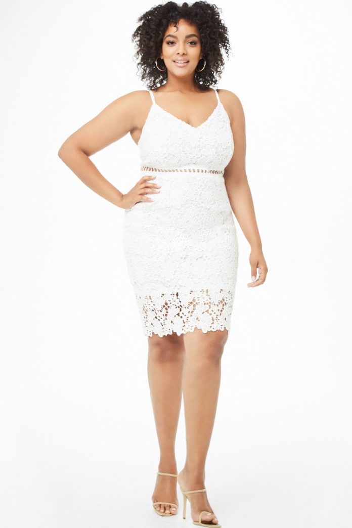 robe blanche forever 21