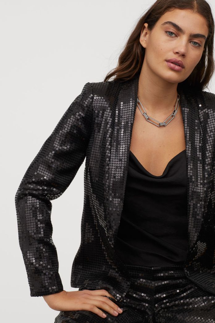 blazer à sequins