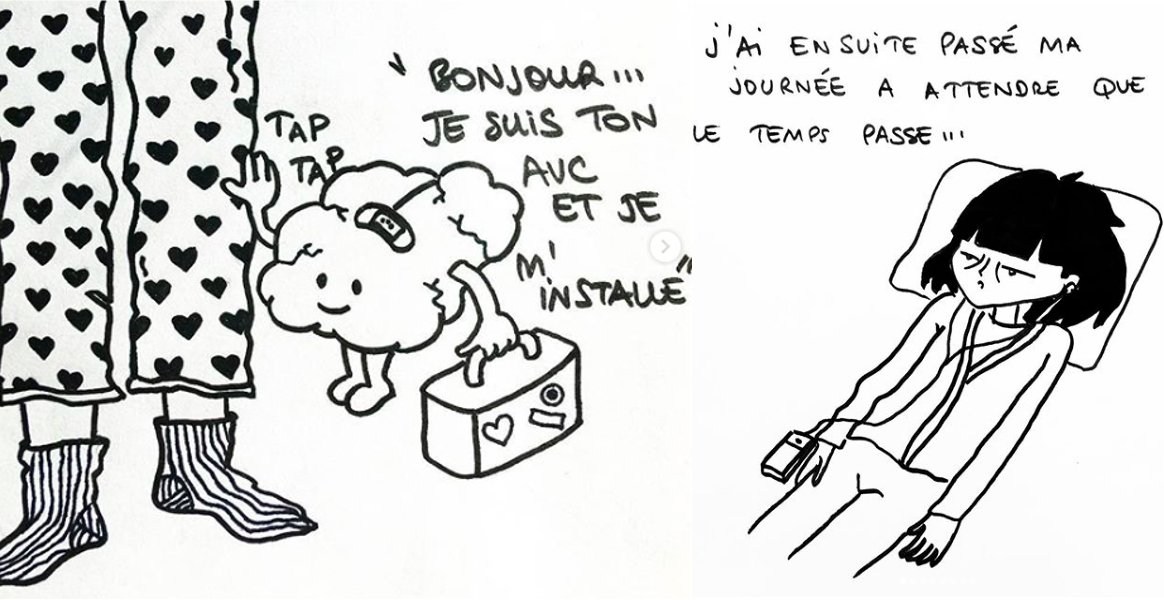 Un dessin sur les AVC