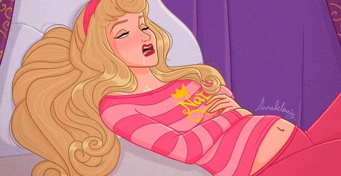 Cette Artiste Reinvente Les Princesses Disney Pour Montrer La Realite De La Grossesse