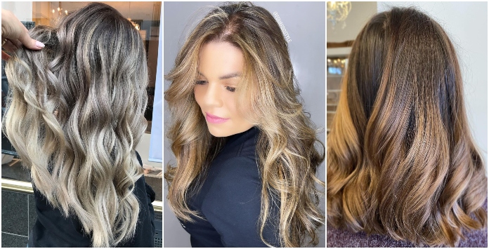 balayage des cheveux