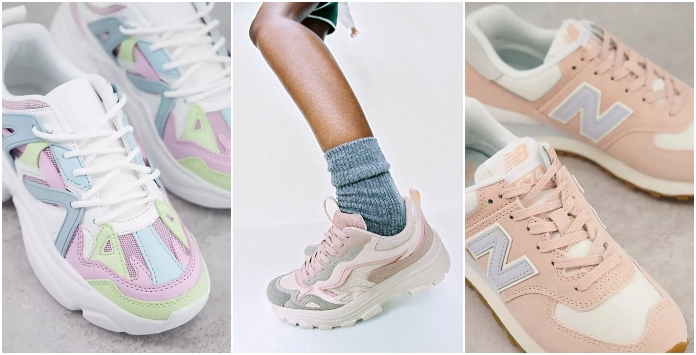 10 paires de baskets pastel parfaites pour l'été