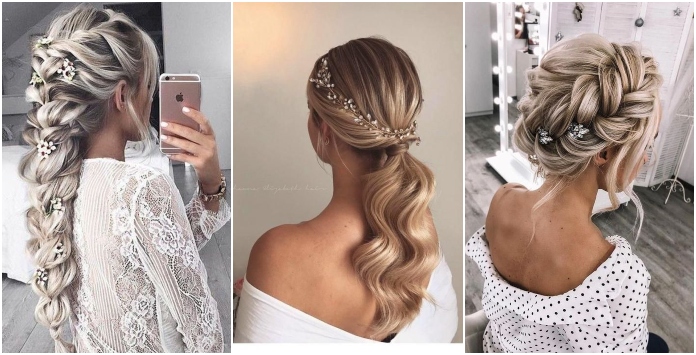 Mariage  21 coiffures pour cheveux longs auxquelles on dit oui