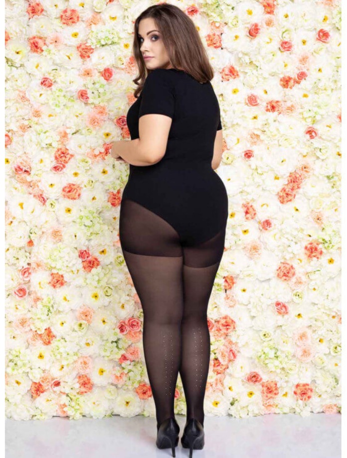Collant grande taille  Well, collant femme fantaisie ou opaque