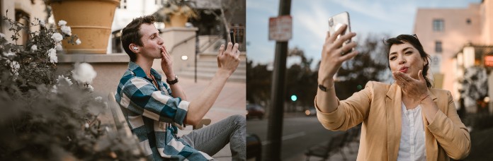 Amour à distance saint valentin 14 février