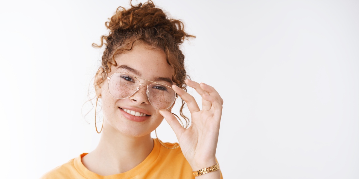 Coiffure lunettes