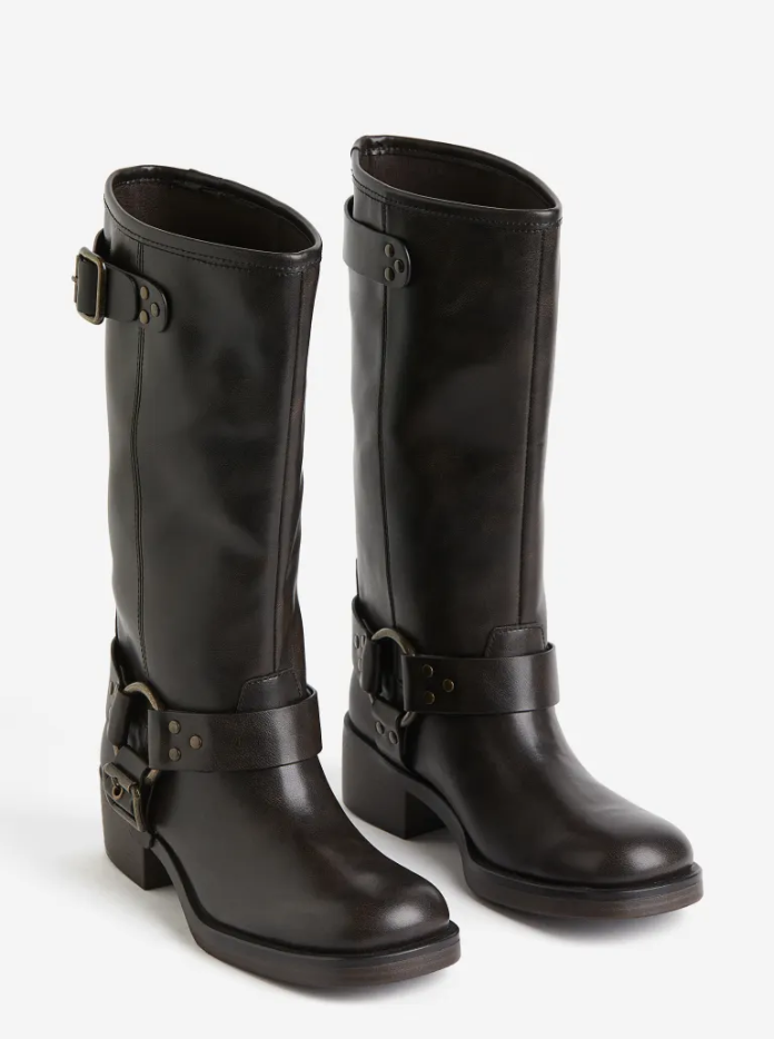 H&M- Bottes de style motard