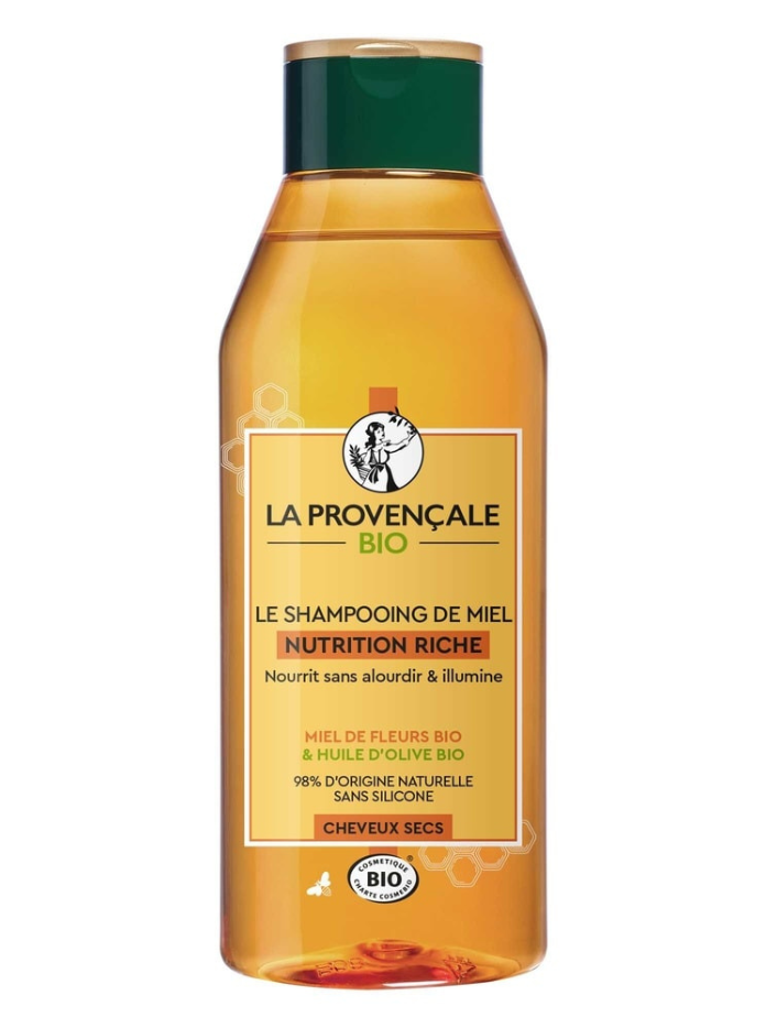 LA PROVENÇALE- Shampooing de Miel Nutrition Riche cheveux secs certifié bio