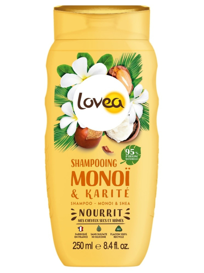 LOVEA- Shampooing Monoï & Karité