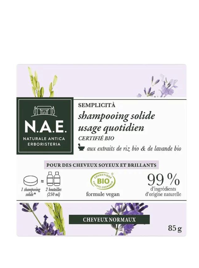 N.A.E. - Shampoing Solide Certifié Bio