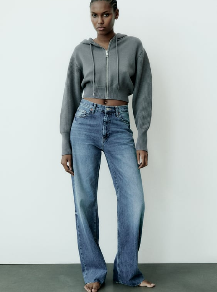 Zara- Jean coupe large