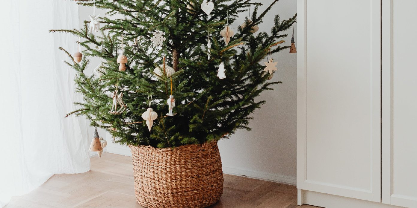 Cacher le pied de son sapin de Noël